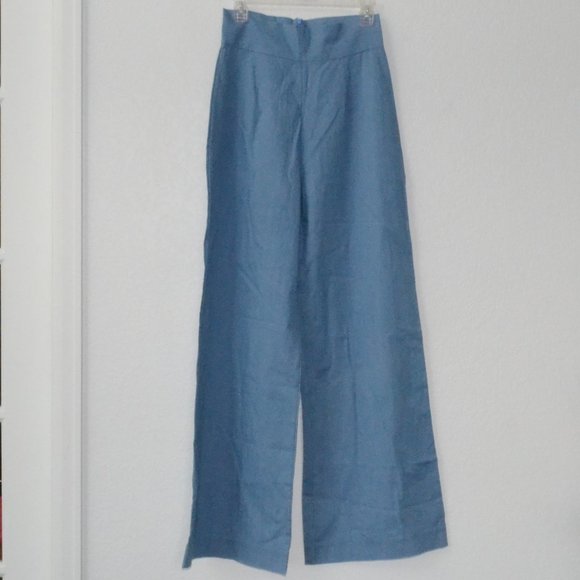 Never A Wallflower MATADOR PANTS LIGHT BLUE DENIM Small - Picture 3 of 16
